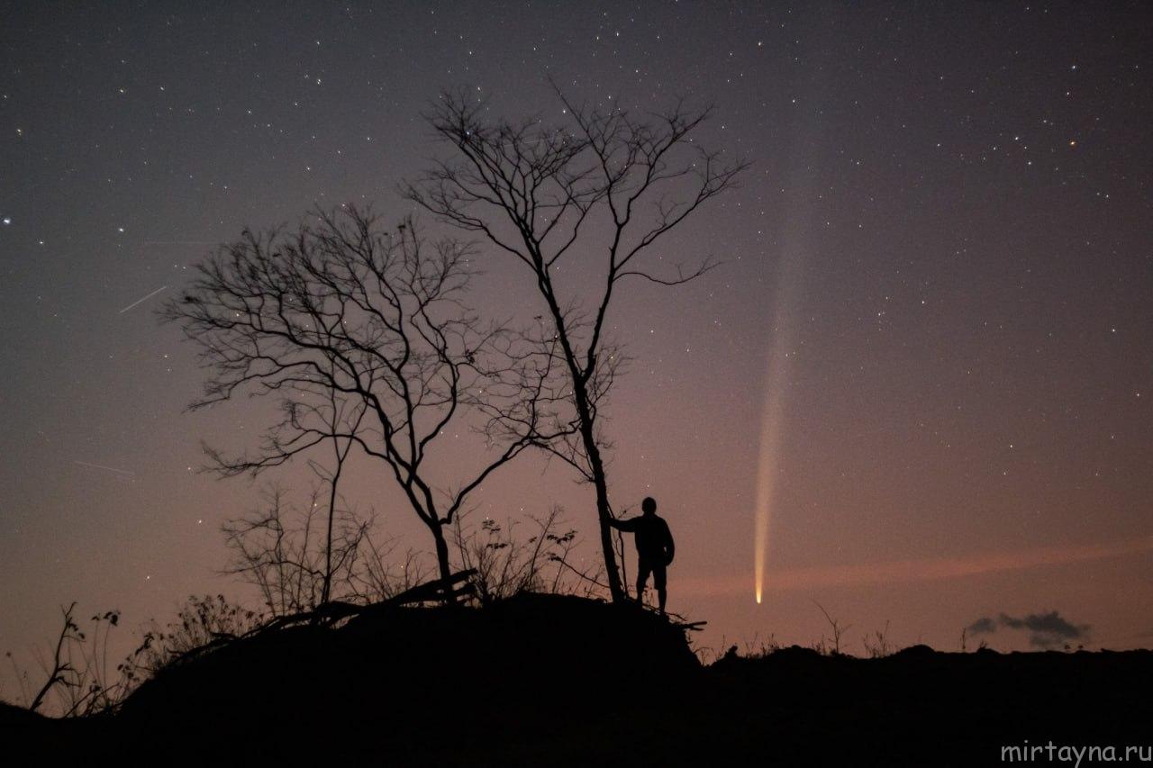 Tsuchinshan-ATLAS comet from Brasil