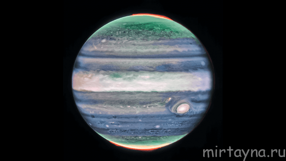 Jupiter NIRCam James Webb