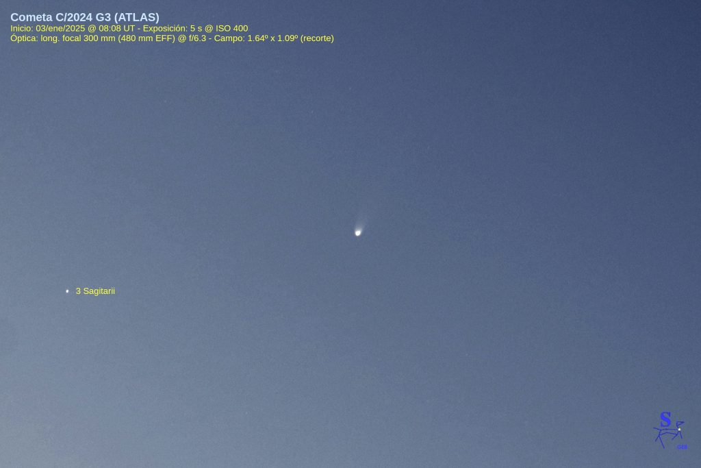 C/2024 G3 ATLAS January 3 2025