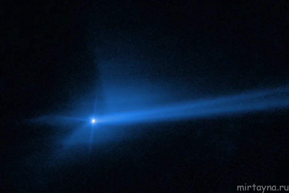 DART impact Hubble