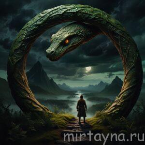 Змей, обвивший Землю: Легенды о Йормундгаде и Конце Мира Змей, обвивший Землю: Легенды о Йормундгаде и Конце Мира