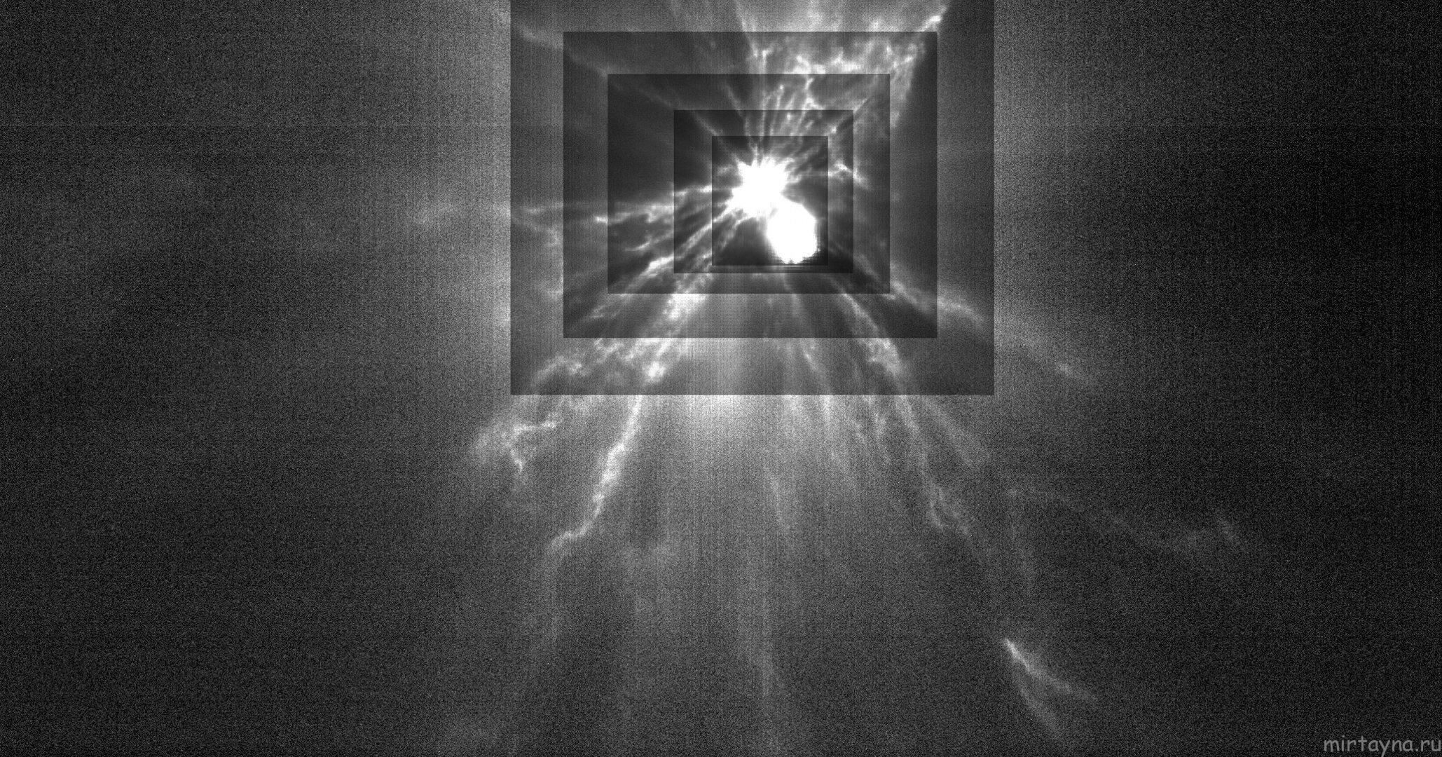 LICIACube DART ejecta