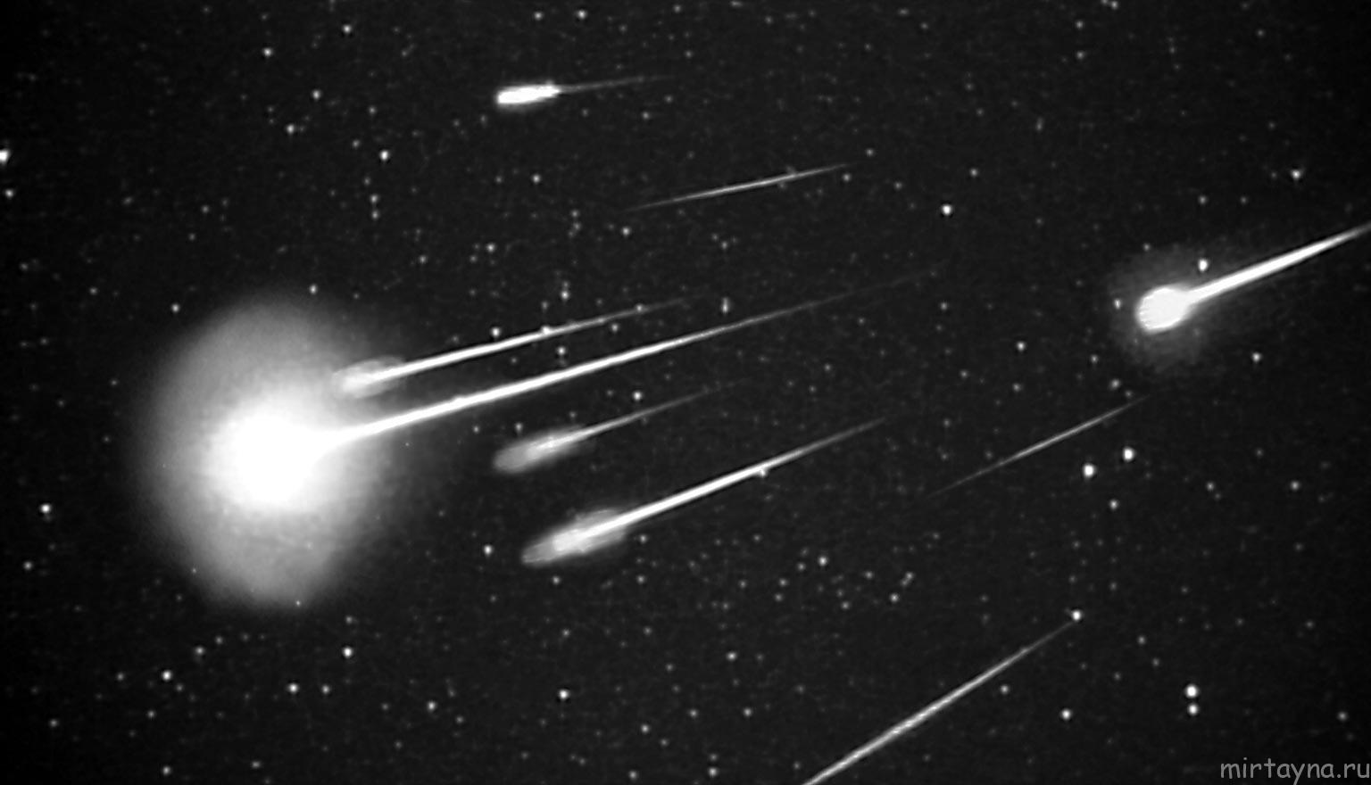 Leonids meteor shower