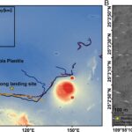 Древний ветер, волны и песок: китайский марсоход обнаружил океанский пляж на Марсе возрастом 3 миллиарда лет pnas.2422213122fig01-scaled-1