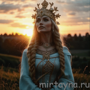 Денница — Славянская богиня утренней зари и света Денница — Славянская богиня утренней зари и света