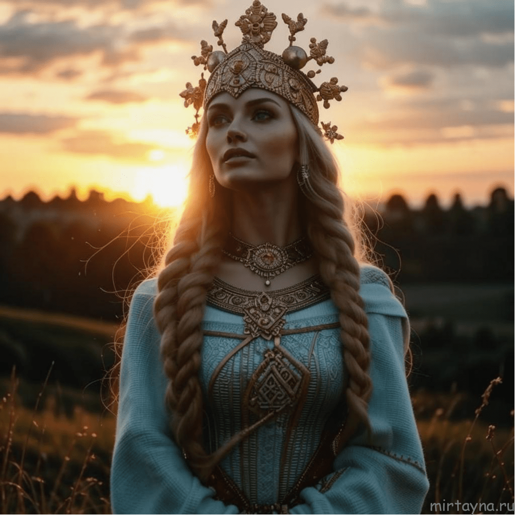 Денница — Славянская богиня утренней зари и света