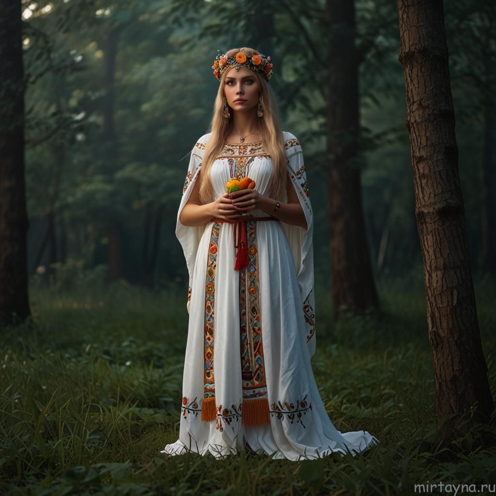 Дивия — загадочная славянская богиня: история, мифы и значение в культуре