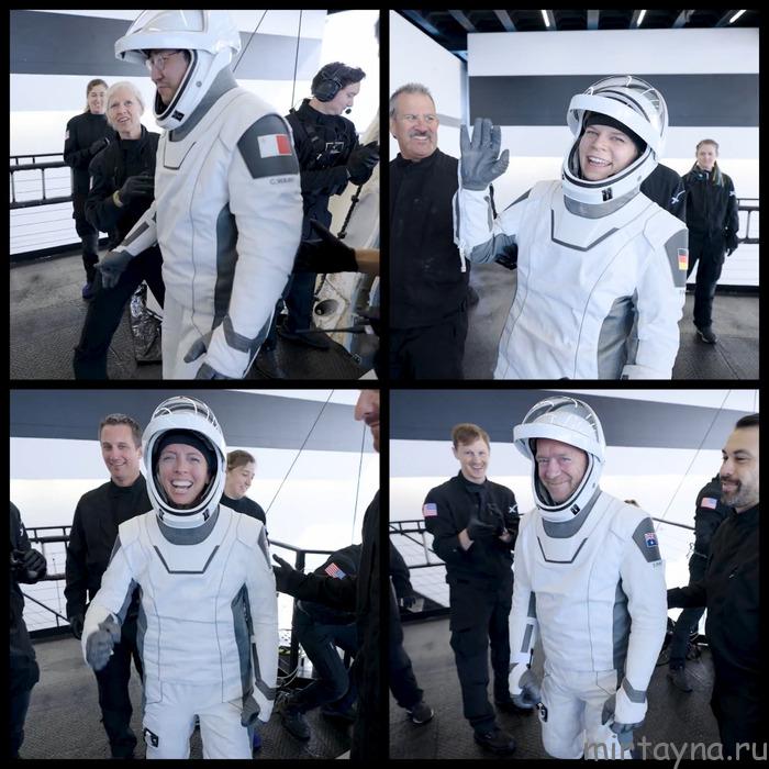 Уникальный космический полёт Fram2 завершён! Первый полёт над полюсами Земли и первый рентгеновский снимок человека в космосе!