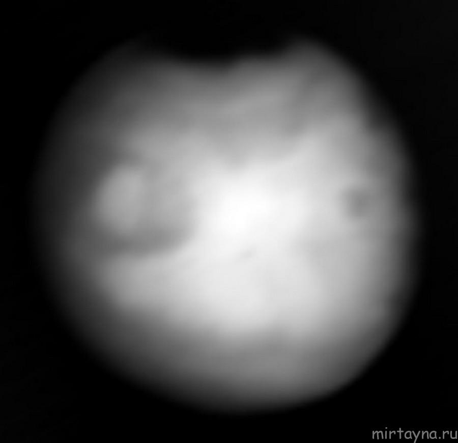 Mars thermal map